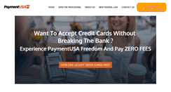 Desktop Screenshot of paymentusa.com